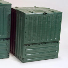 Load image into Gallery viewer, Outdoor Composting 110-Gallon Composter Recycle Plastic Compost Bin - Green