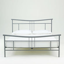 Load image into Gallery viewer, Full size Modern Metal Platform Bed Frame with Headboard and Footboard