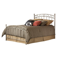Load image into Gallery viewer, Queen size Gentle Arch Metal Bed with Headboard and Footboard
