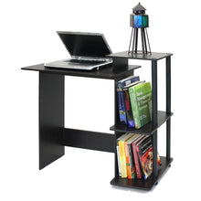 Load image into Gallery viewer, Home Office Computer Desk Writing Table in Espresso Black