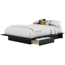 Load image into Gallery viewer, Full - Queen size Modern Platform Bed Frame with 2 Storage Drawers