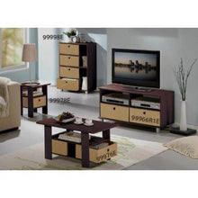 Load image into Gallery viewer, Espresso End Table Nightstand for Bedroom or Living Room