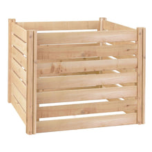 Load image into Gallery viewer, Outdoor 174-Gallon Wooden Compost Bin made from Eco-Friendly Cedar Wood