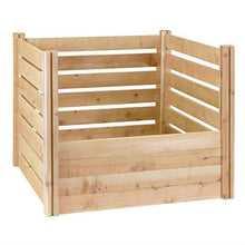 Load image into Gallery viewer, Outdoor 174-Gallon Wooden Compost Bin made from Eco-Friendly Cedar Wood