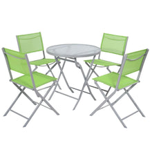 Load image into Gallery viewer, Light Green 5-Piece Outdoor Patio Furniture Set