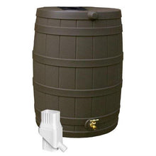 Load image into Gallery viewer, 50 Gallon Rain Barrel in UV Resistant Resin with Diverter Kit