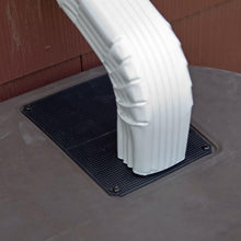 Load image into Gallery viewer, 40-Gallon Durable Plastic Resin Rain Barrel in Brown Oak Finish with Spigot