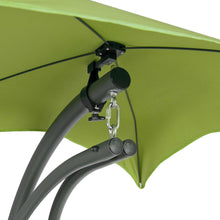 Load image into Gallery viewer, Lime Green Single Person Sturdy Modern Chaise Lounger Hammock Chair Porch Swing