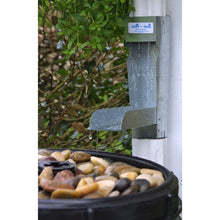 Load image into Gallery viewer, Grey 60-Gallon Rain Barrel with Lid in HDPE Food Grade Plastic Resin