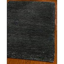 Load image into Gallery viewer, Hand-knotted Vegetable Dye Solo Liquorice Hemp Rug (5' x 8')