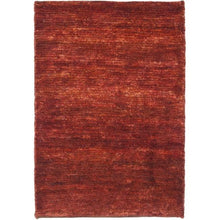 Load image into Gallery viewer, Hand-knotted Vegetable Dye Solo Rust Hemp Rug (8' x 10')