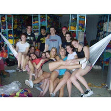 Load image into Gallery viewer, 13-FT Long Handmade Yucatan Style Hammock in Natural Beige Color