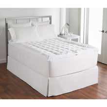 Load image into Gallery viewer, Queen size 400 Thread Count Cuddle-Bed Mattress Topper