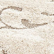 Load image into Gallery viewer, Hand-woven Ultimate Cream- Beige Shag Rug (5'3 x 7'6)