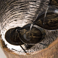 Load image into Gallery viewer, Indoor - Outdoor Cascading Trickling Fountain with Light - Water Recirculates