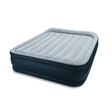 Load image into Gallery viewer, Queen-size Raised Airbed Air Mattress with Built-in Pillows and Pump