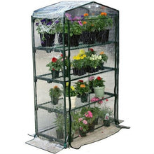 Load image into Gallery viewer, 4-Tier Growing Rack Planter Stand Greenhouse with Thermal Cover