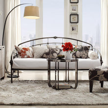 Load image into Gallery viewer, Twin Metal Daybed in Antique Dark Bronze Finish