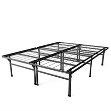 Load image into Gallery viewer, King size 18-inch High Rise Metal Platform Bed Frame