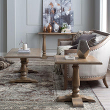 Load image into Gallery viewer, Driftwood Contemporary Classic Console Sofa Table with Pedestal Legs