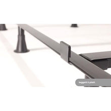 Load image into Gallery viewer, California King size 9-Leg Metal Bed Frame with Headboard Brackets