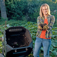 Load image into Gallery viewer, 65-Gallon Compost Tumbler - Heavy Duty UV Protected