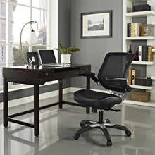 Load image into Gallery viewer, Modern Black Mesh Back Ergonomic Office Chair  with Flip-up Arms