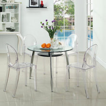 Load image into Gallery viewer, Stackable Clear Acrylic Dining Chair for Indoor or Outdoor Use