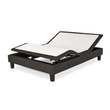 Load image into Gallery viewer, Split King Upholstered Designer Adjustable Bed Base with Massage