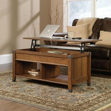 Load image into Gallery viewer, Lift-Top Coffee Table in Cherry Wood Finish