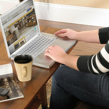Load image into Gallery viewer, Lift-Top Coffee Table in Cherry Wood Finish