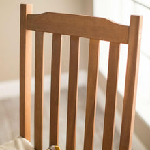 Load image into Gallery viewer, Indoor-Outdoor Patio Porch Natural Slat Rocking Chair