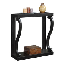 Load image into Gallery viewer, Modern Curved Legs Rich Espresso Console Table
