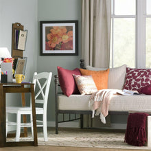 Load image into Gallery viewer, Twin size Metal Daybed in Bronze Finish with Wooden Slats