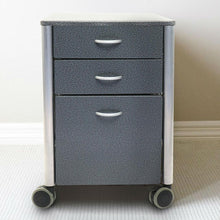 Load image into Gallery viewer, Mobile Filing Cabinet Printer Stand with 2 Office Storage Drawers