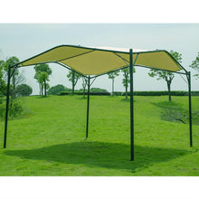 Load image into Gallery viewer, Outdoor Patio 12 x 12 Ft Gazebo with Beige Waterproof Canopy
