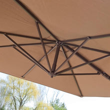Load image into Gallery viewer, Modern 8.5-Ft Offset Cantilever Square Patio Umbrella  with Mocha Shade