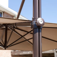 Load image into Gallery viewer, Modern 8.5-Ft Offset Cantilever Square Patio Umbrella  with Mocha Shade