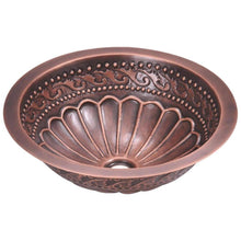 Load image into Gallery viewer, Solid Copper Bathroom Vessel Sink