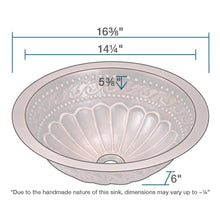 Load image into Gallery viewer, Solid Copper Bathroom Vessel Sink