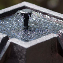 Load image into Gallery viewer, Modern Outdoor Garden 4-Tiered Fountain with Solar Pump