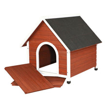 Load image into Gallery viewer, Medium 31.5-inch Outdoor Doghouse with Asphalt Shingles