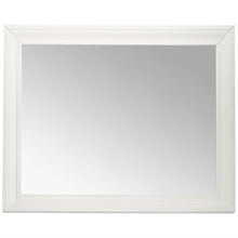 Load image into Gallery viewer, Rectangular 32 x 26 inch Bathroom Wall Mirror with 1-inch Bevel and White Frame