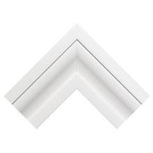 Load image into Gallery viewer, Rectangular 32 x 26 inch Bathroom Wall Mirror with 1-inch Bevel and White Frame