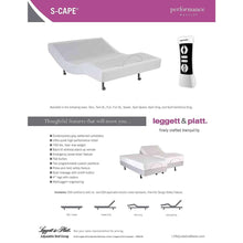 Load image into Gallery viewer, Split King Heavy Duty Adjustable Bed Base with Wall-hugger Design
