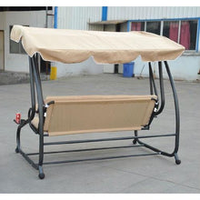 Load image into Gallery viewer, Outdoor Canopy Swing Patio Porch Shade Deck Bed in Sand