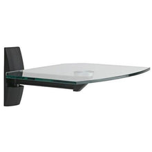 Load image into Gallery viewer, Tempered Glass Wall Shelf for Audio Video DVD Nettop Cable Box etc