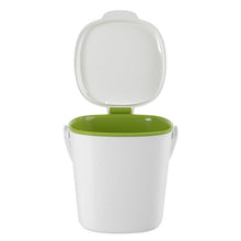 Load image into Gallery viewer, Good Grips White Compost Bin with Smooth Green Interior