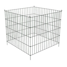 Load image into Gallery viewer, Steel Metal Wire 3-ft Compost Bin in Green - Make your own Garden Soil at Home