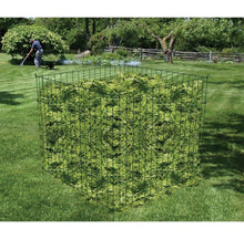 Load image into Gallery viewer, Steel Metal Wire 3-ft Compost Bin in Green - Make your own Garden Soil at Home